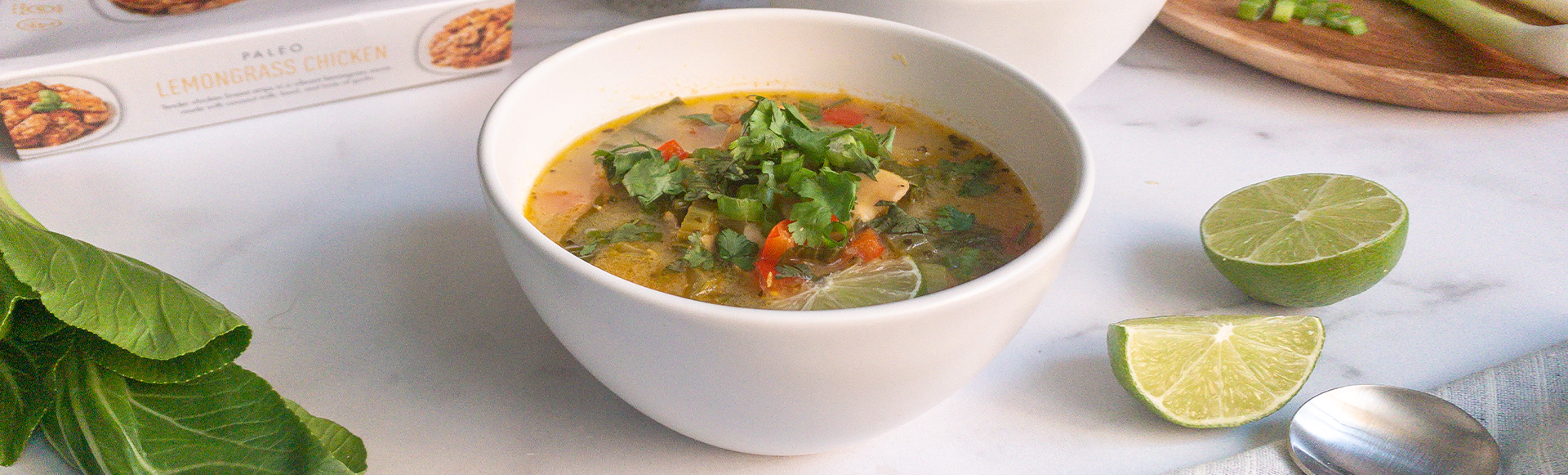 Creamy Lemongrass Pumpkin Soup - Kevin's Natural Foods