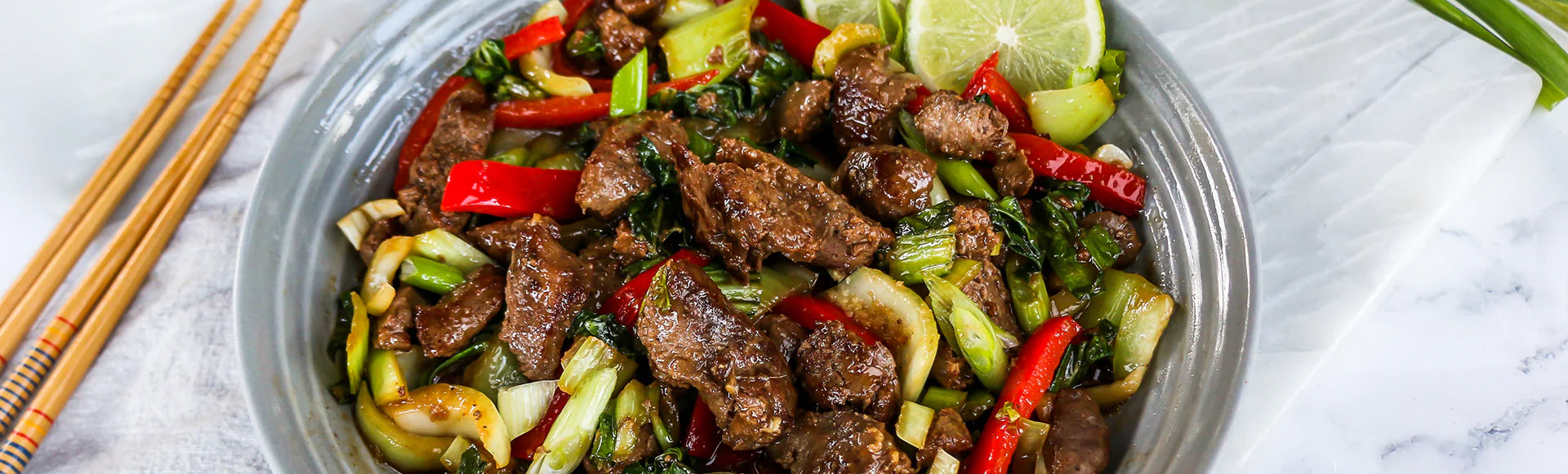 Ginger Beef and Bok Choy Stir Fry
&ndash; Kevin's Natural Foods