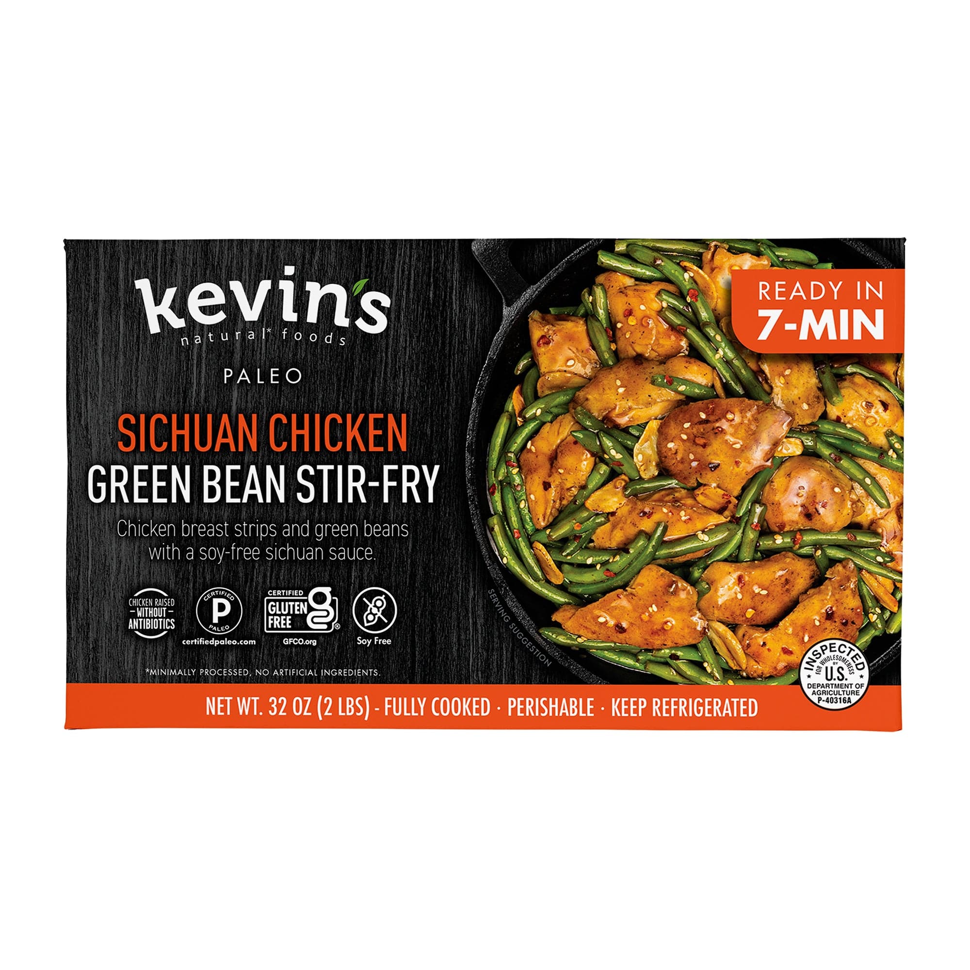 Sichuan Chicken Green Bean Stir-Fry - Kevin's Natural Foods