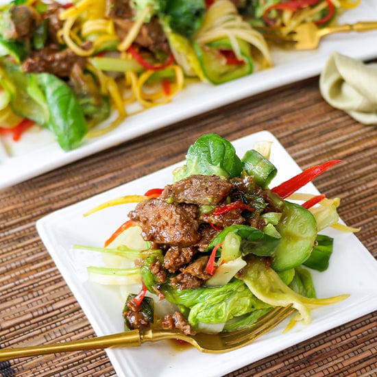 I can’t believe this entrée is keto-friendly, so good!
