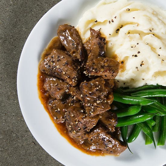 Steak was tender, tasty, delicious, and healthy!
