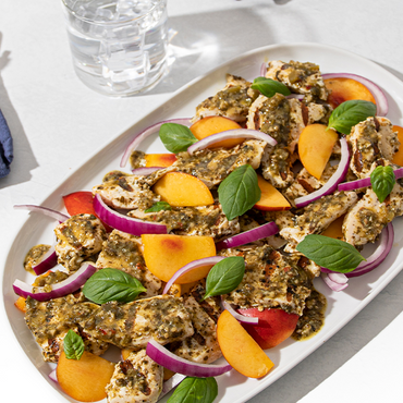 Cilantro Lime Chicken with Nectarine Relish