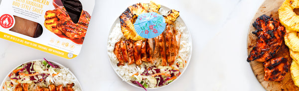 Hawaiian BBQ Chicken with Grilled Pineapple