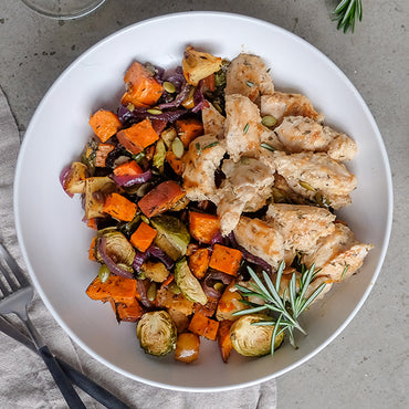 Roasted Garlic Chicken and Fall Vegetables