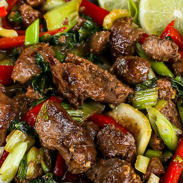 Teriyaki Beef and Bok Choy Stir Fry