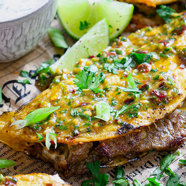 Chimichurri Steak Quesadillas Recipe