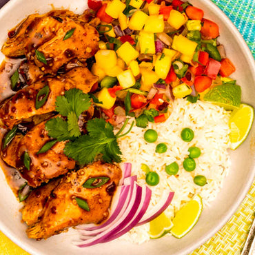 Hawaiian Chicken with Mango Salsa Recipe