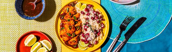 Jamaican Jerk Chicken with Rice and Red Beans
