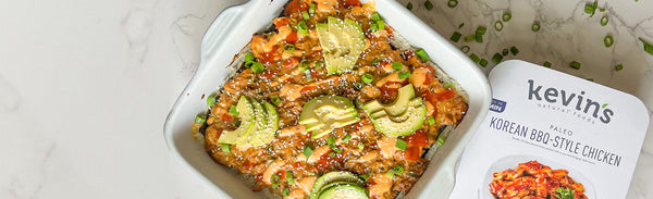 Korean BBQ Chicken Sushi Bake