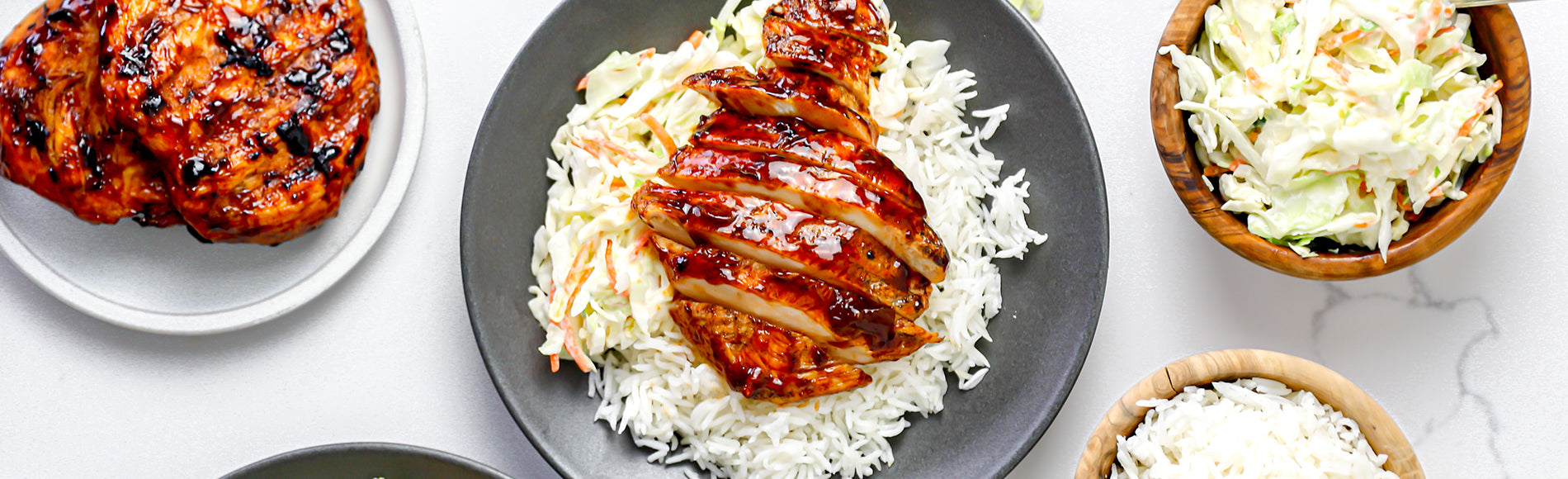 Korean BBQ Chicken with Slaw Kevin's Natural Foods