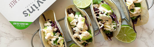 Mongolian Beef Tacos