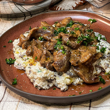 Peppercorn Steak Tips