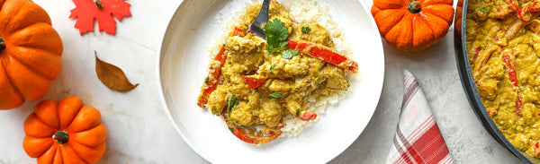 Thai Pumpkin Spice Chicken Curry