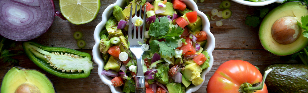 a plate of keto-friendly food