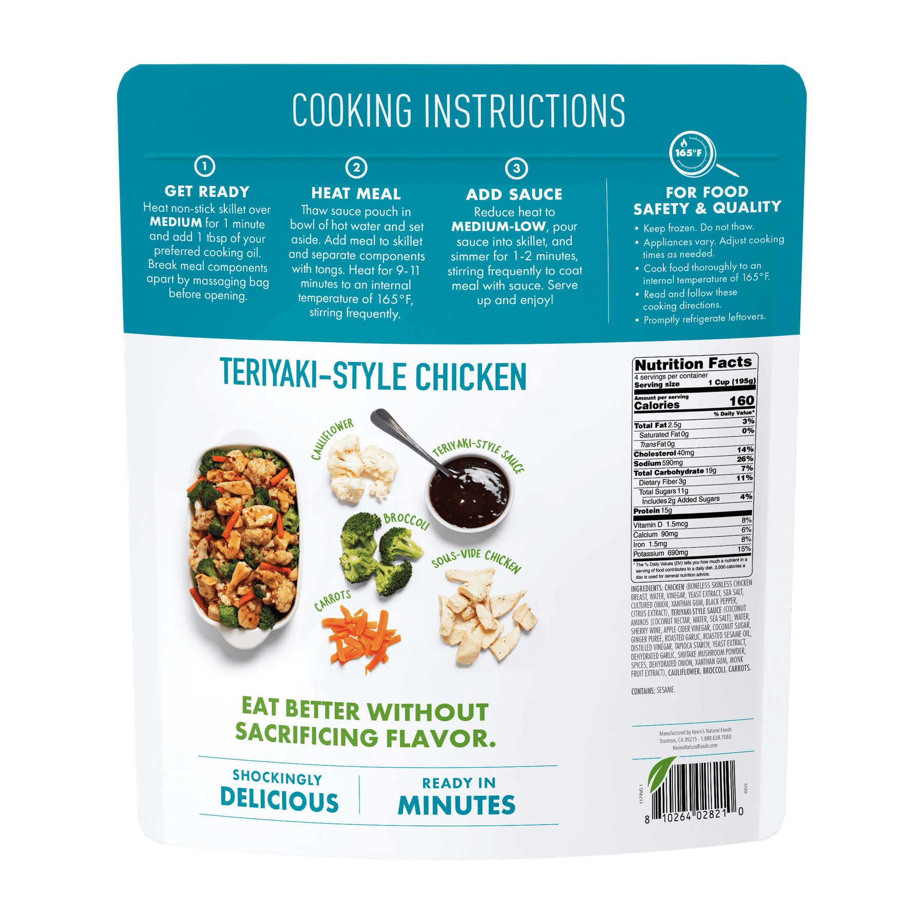 Teriyaki-Style Chicken – Kevin's Natural Foods