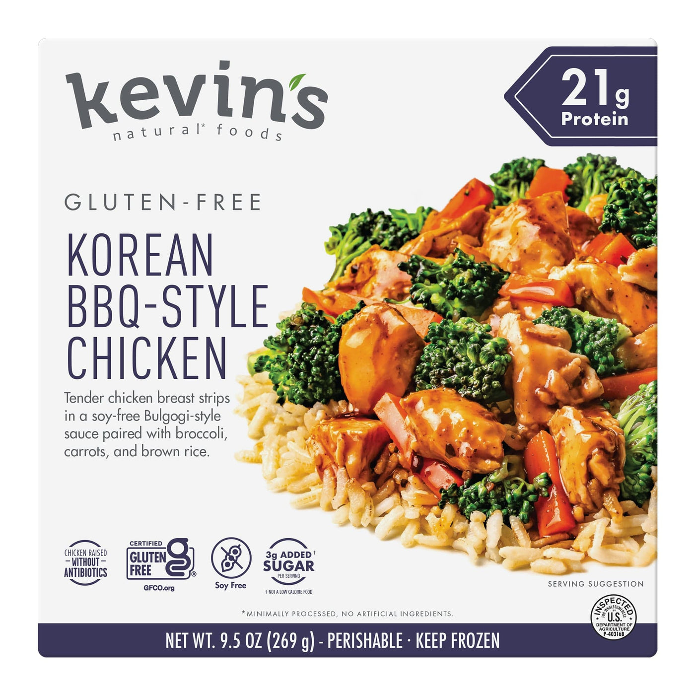 Korean BBQ-Style Chicken Frozen Bowl