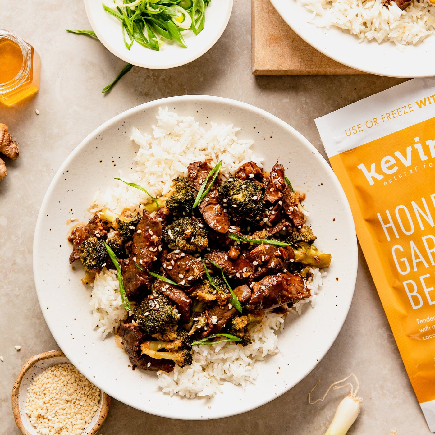 Beefa Attree Honey Garlic Beef Topped Portobello Mushrooms – Kevin's Natural Foods