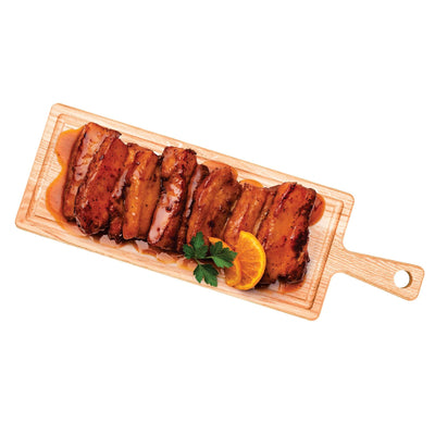 Pork Belly With Citrus Teriyaki Glaze