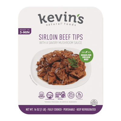 Sirloin Beef Tips with a Savory Mushroom Sauce