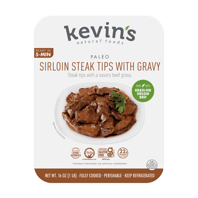Sirloin Steak Tips with Gravy