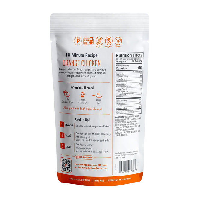 Orange Sauce - Kevin's Natural Foods