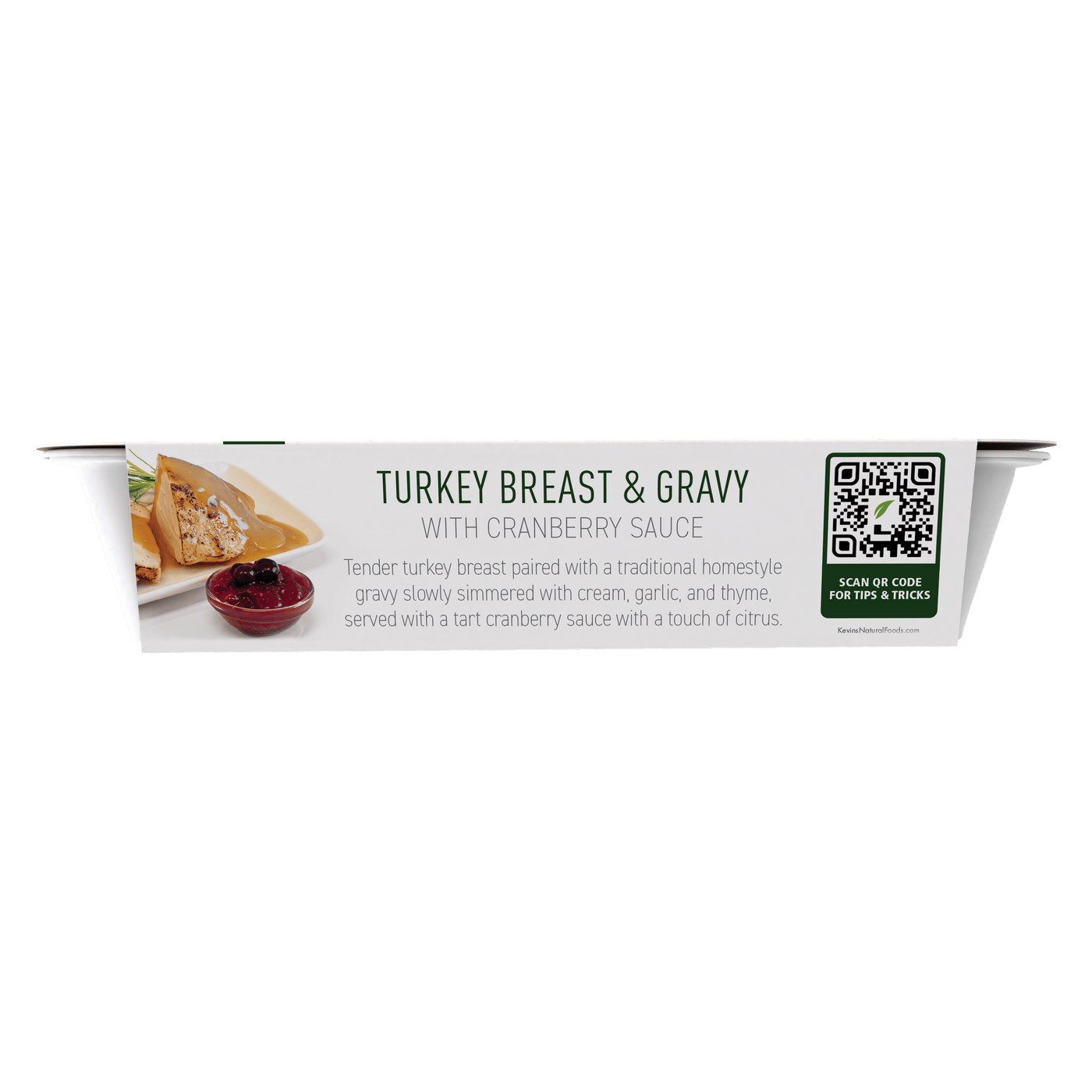 Turkey Breast & Gravy with Cranberry Sauce