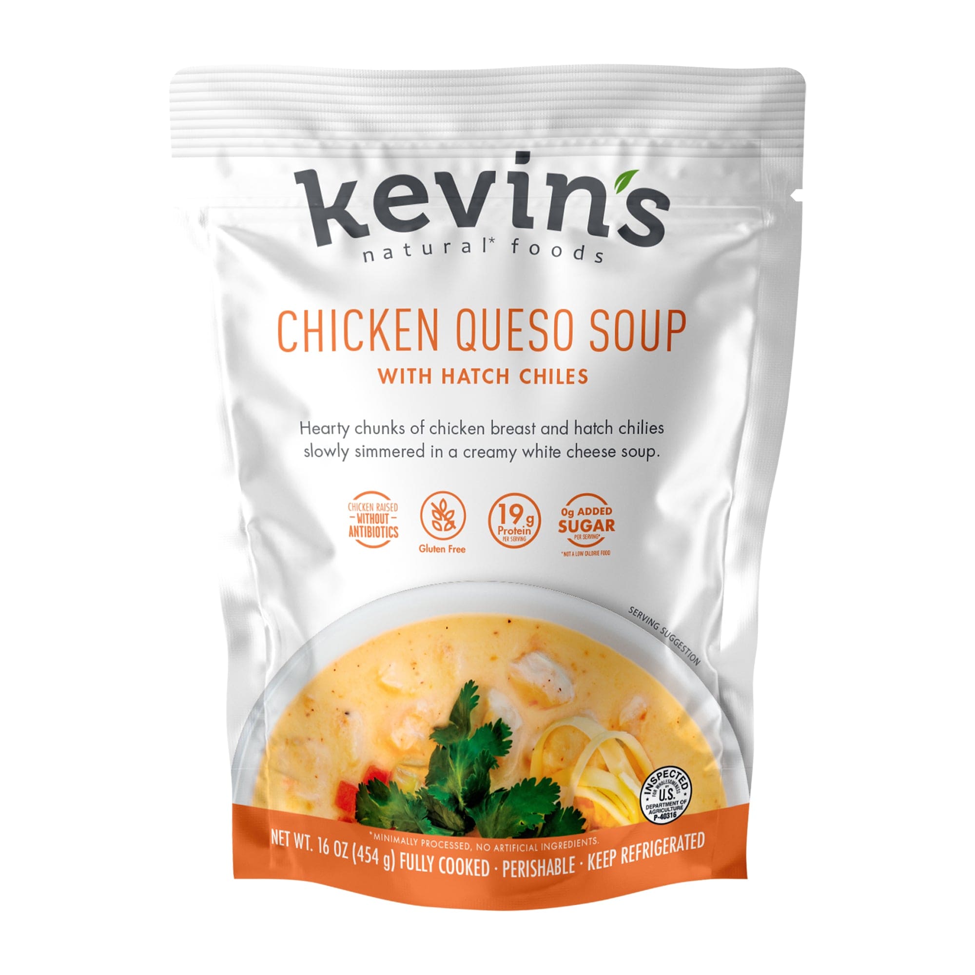 Chicken Queso Soup with Hatch Chiles – Kevin's Natural Foods
