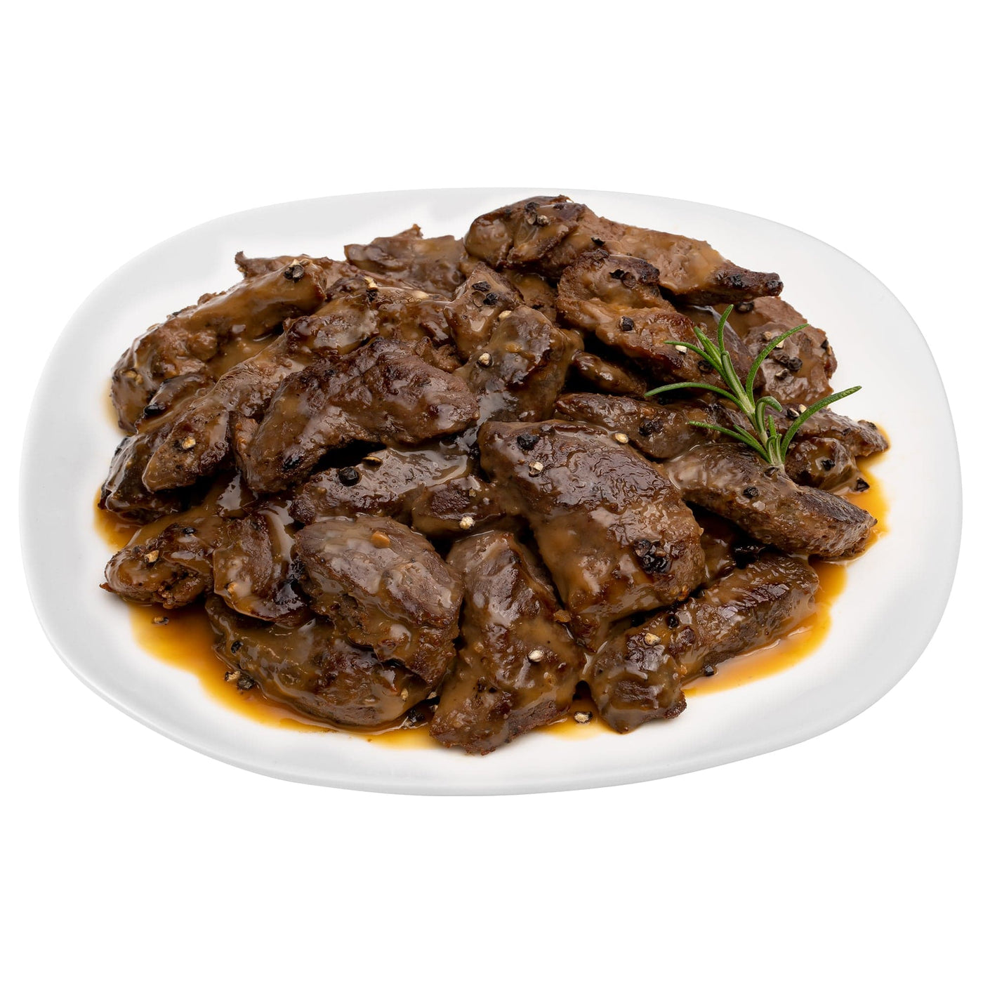 Peppercorn Steak Tips