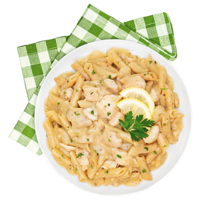 Lemon Garlic Chicken Penne