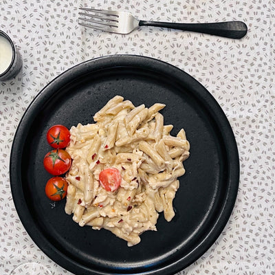 Chicken Piccata with Cauliflower Pasta